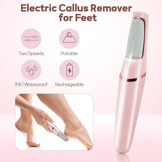 Electric Foot File Hard Skin Remover for Calluses