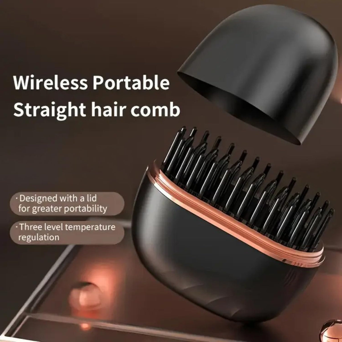 Mini Wireless Hair Straightnee