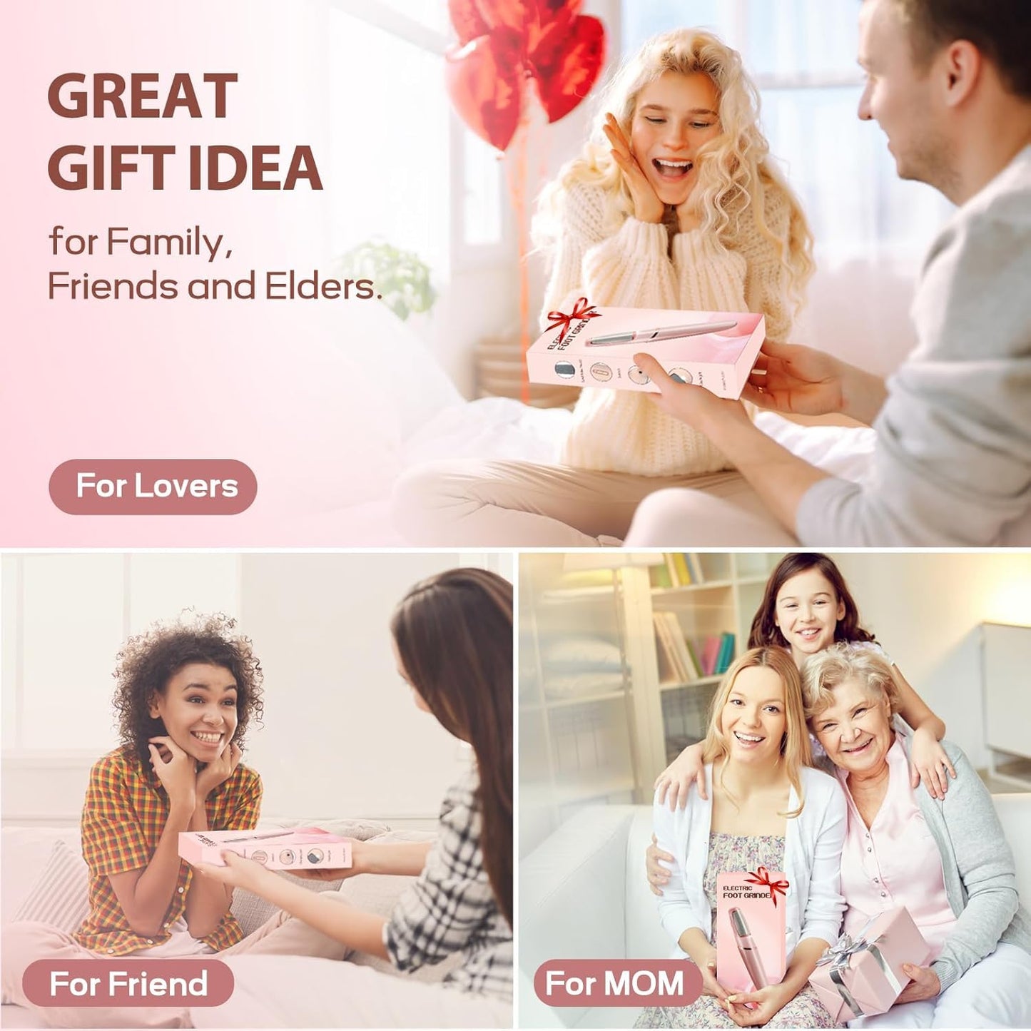 Electric Foot File Hard Skin Remover for Calluses