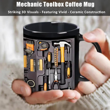 Mechanic Toolbox Set Pattern Funny Coffee Mug
