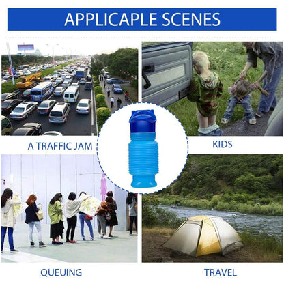 Adjustable Urinal Bottles, Pocket Toilet for Men Women