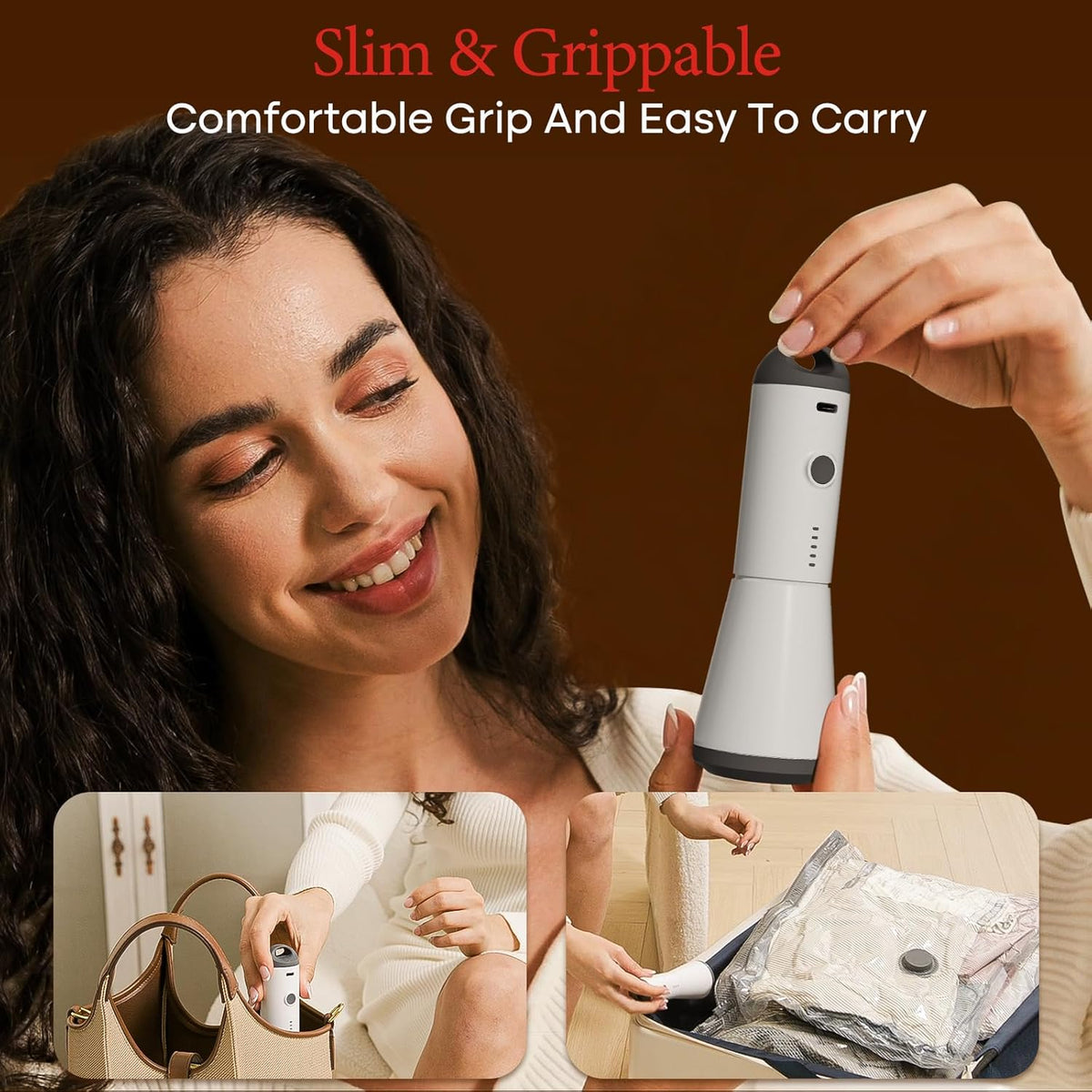 12 Packs Rechargeable Pump with Vacuum Bags