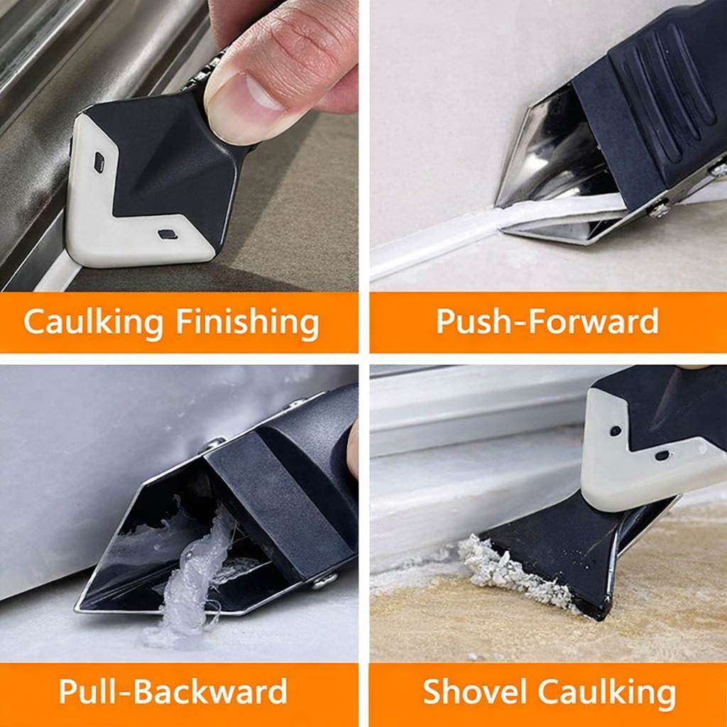 5 in 1 Metal Head Shovel Glue Tool Kit