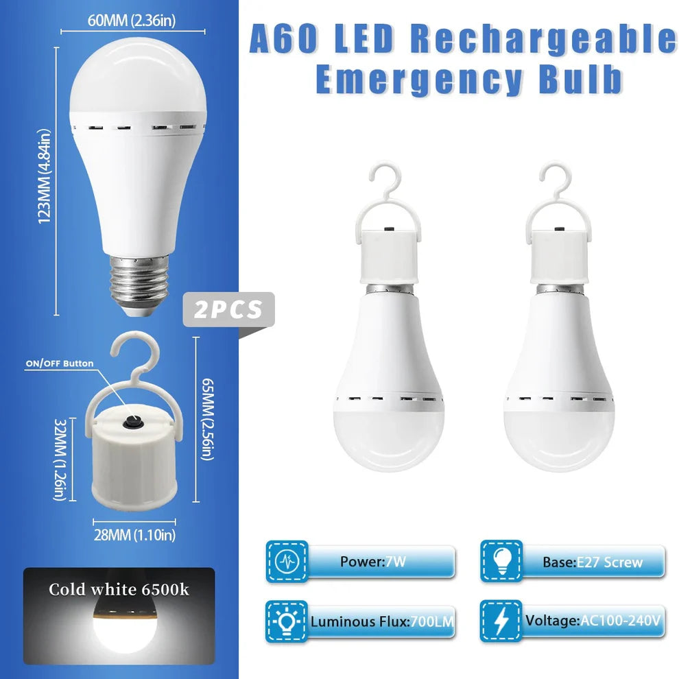 LumaGuard™ Auto-Backup LED Emergency Bulb E27 7W